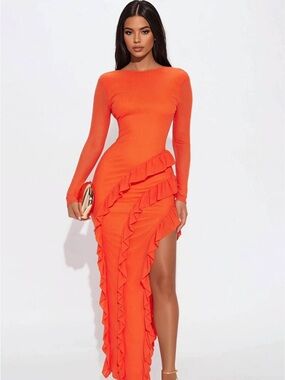 orange snake print maxi dress Final Sale Plus Size Sleeveless Maxi Dress with Waist Tie in Mustard and Black Snake Print
